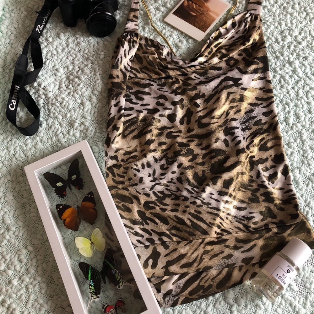 Animal Print Top